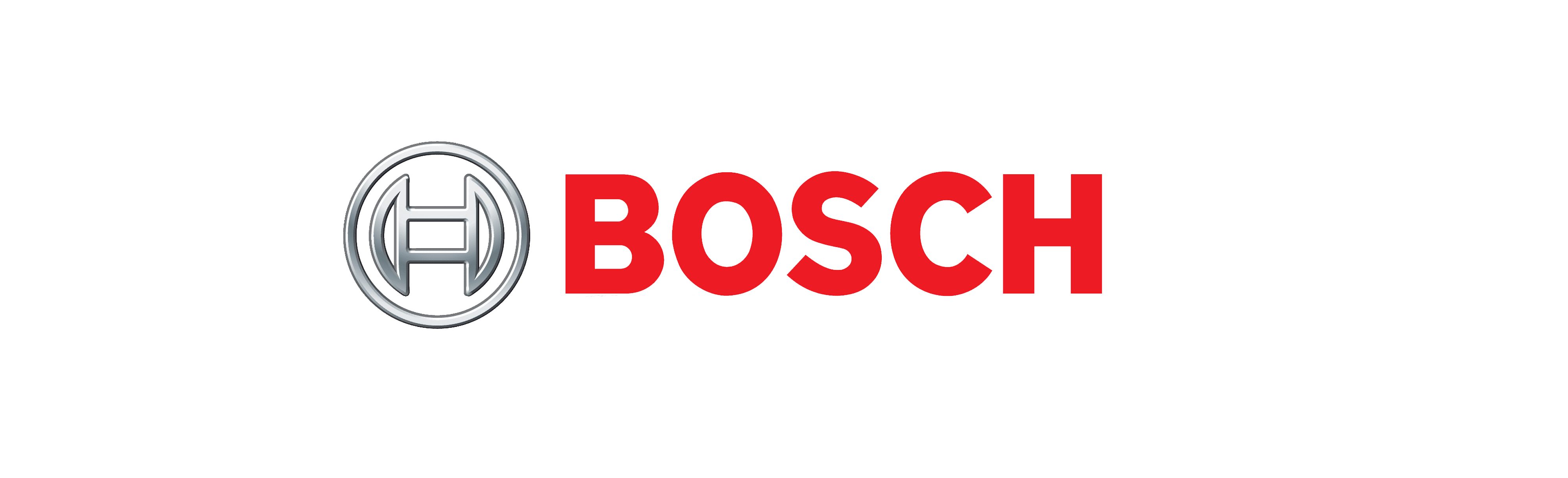 Bosch logo on a white background