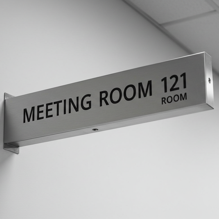 meeting room signage