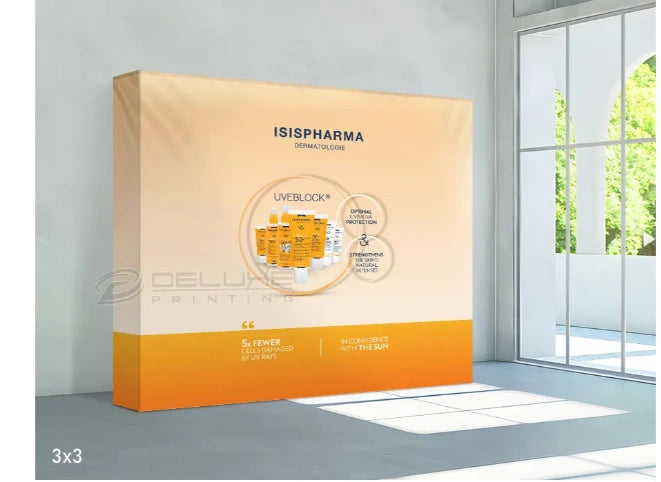 ISIPharma product packaging displayed indoors with a window in the background
