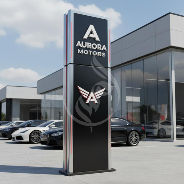 totem display stand